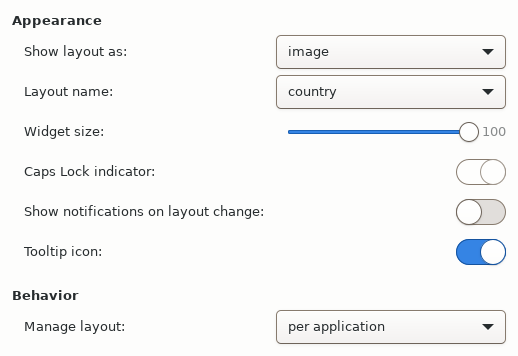 Xkb Plugin Layout Properties Dialog Window